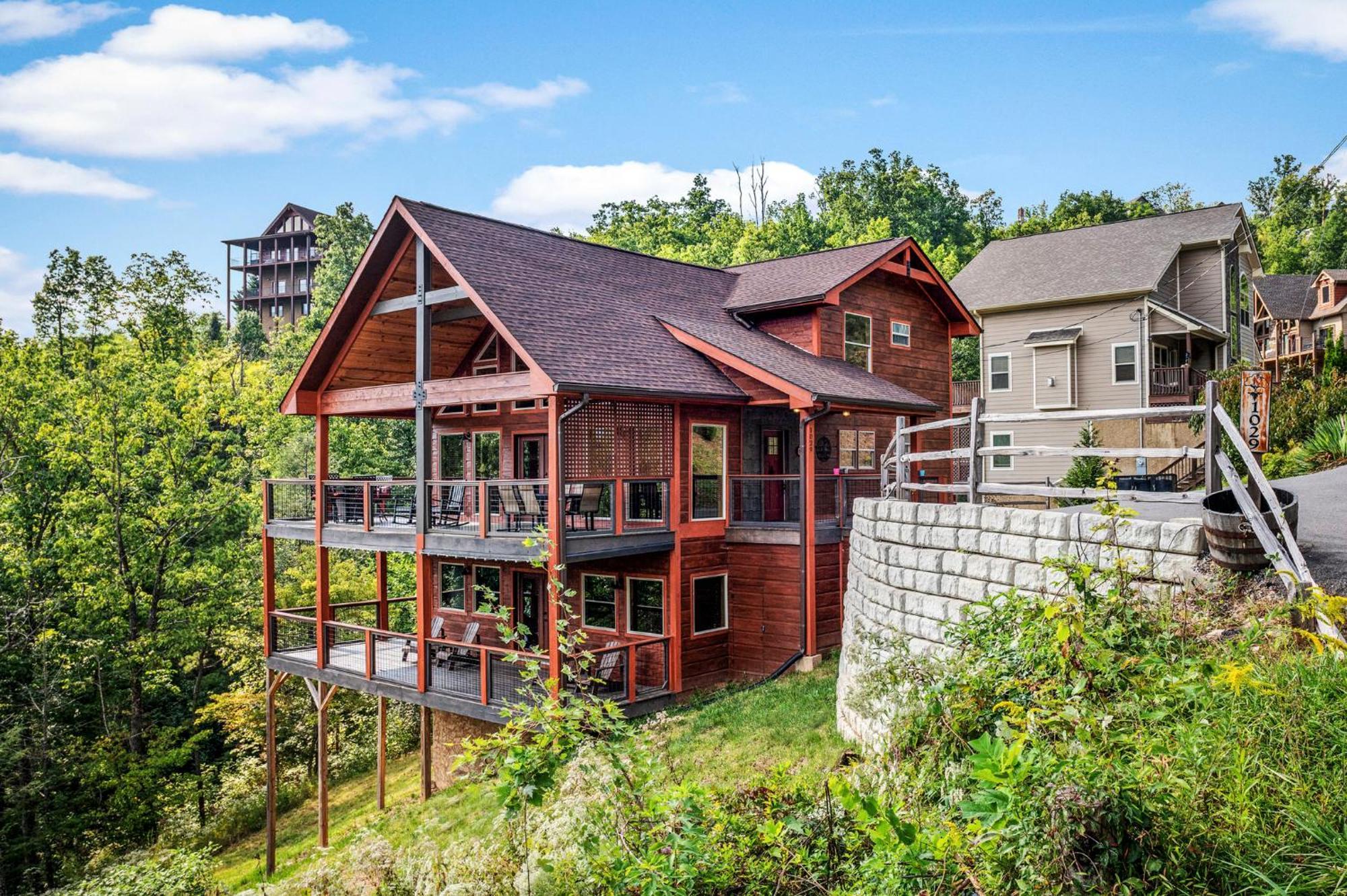Tennessee Roots By Stony Brook Cabins 개틀린버그 외부 사진